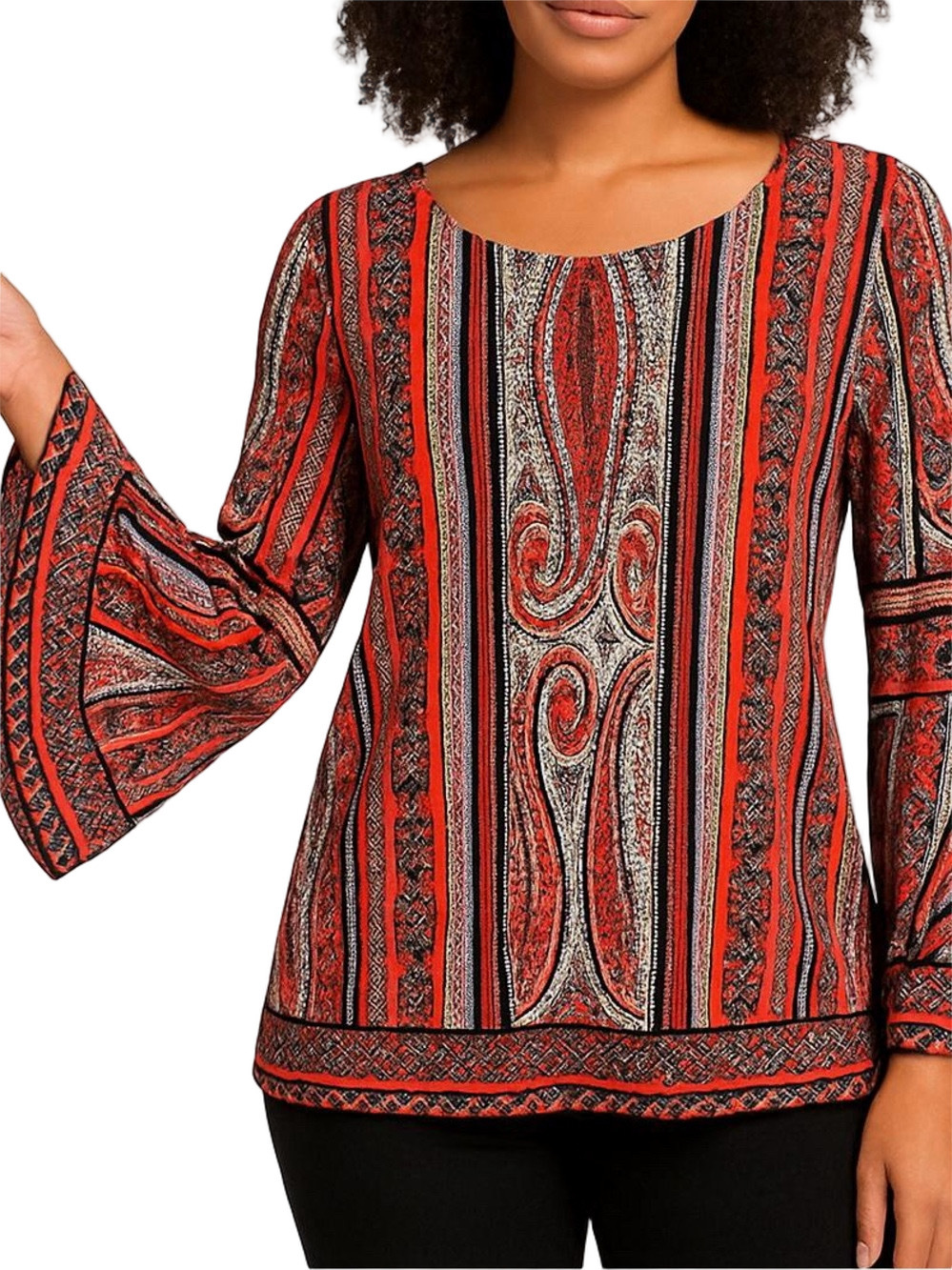 11. WOMENS CHICO’S 2/L DETAIL TOP